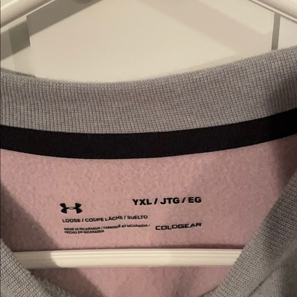 Under Armour girls YXL youth XL cropped sweatshirt - Picture 6 of 6